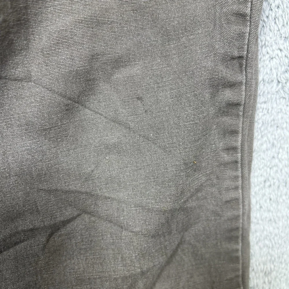 Carhartt Rugged Flex Relaxed Fit 5-Pocket Work Pants Jeans Men's 42x30 Gray SPOT